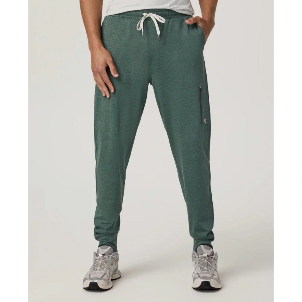 Vuori Sunday Performance Jogger Agate Green Heather Med